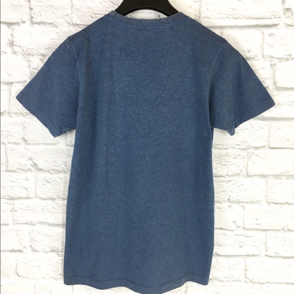 Dos Equis Cerveza Beer Blue Graphic T-Shirt Sz S - Picture 2 of 3